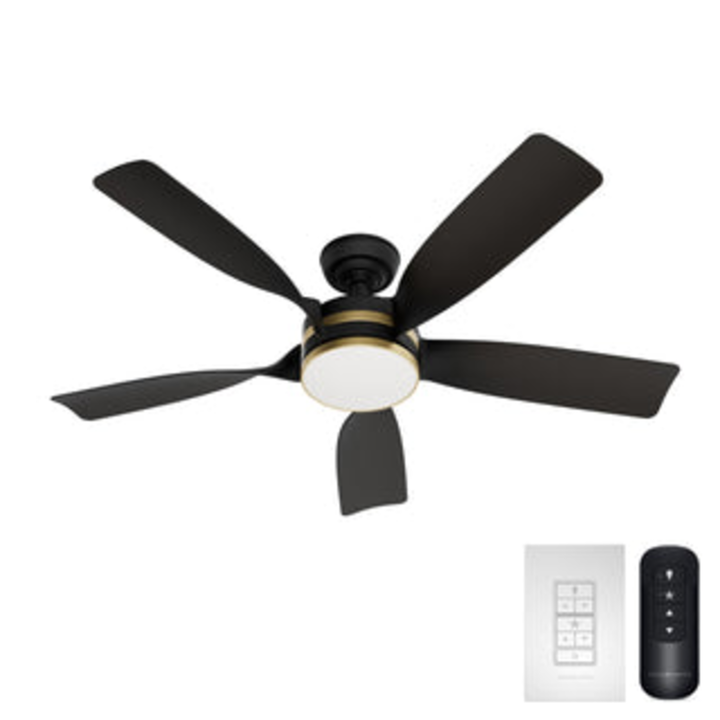 Julia Outdoor Energy Star DC with LED Light 54 inch with remote and wall control Hunter Fan Canada