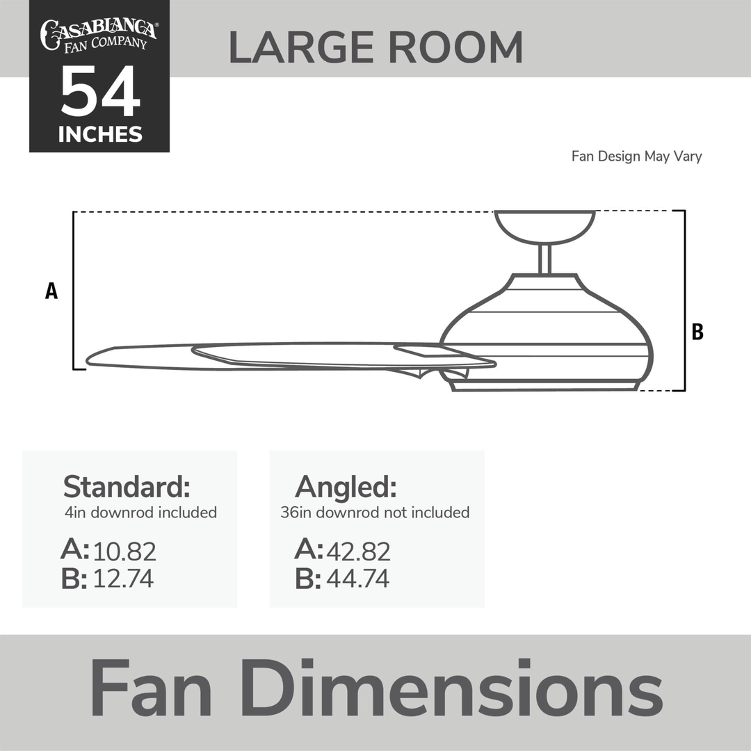 Julia Outdoor Energy Star DC with LED Light 54 inch with remote and wall control Hunter Fan Canada