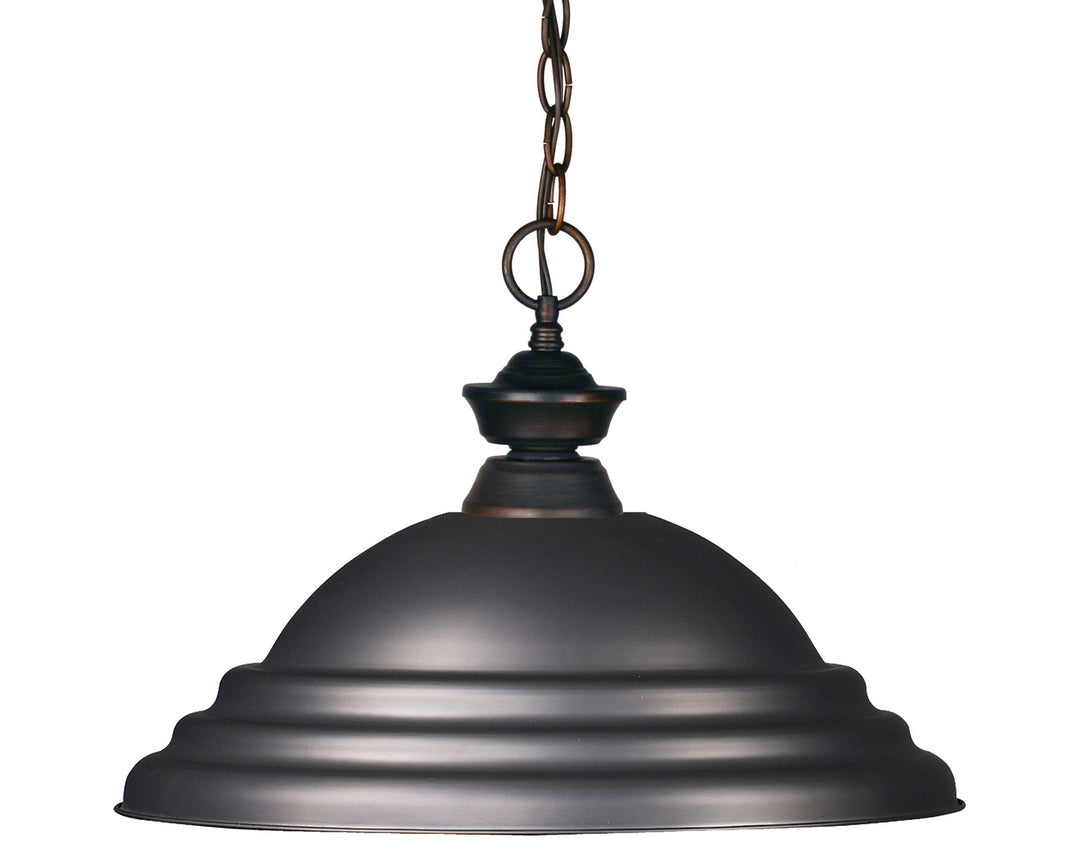 Riviera One Light Pendant in Olde Bronze - available from The Lighting Shoppe, trusted by Canadian homeowners