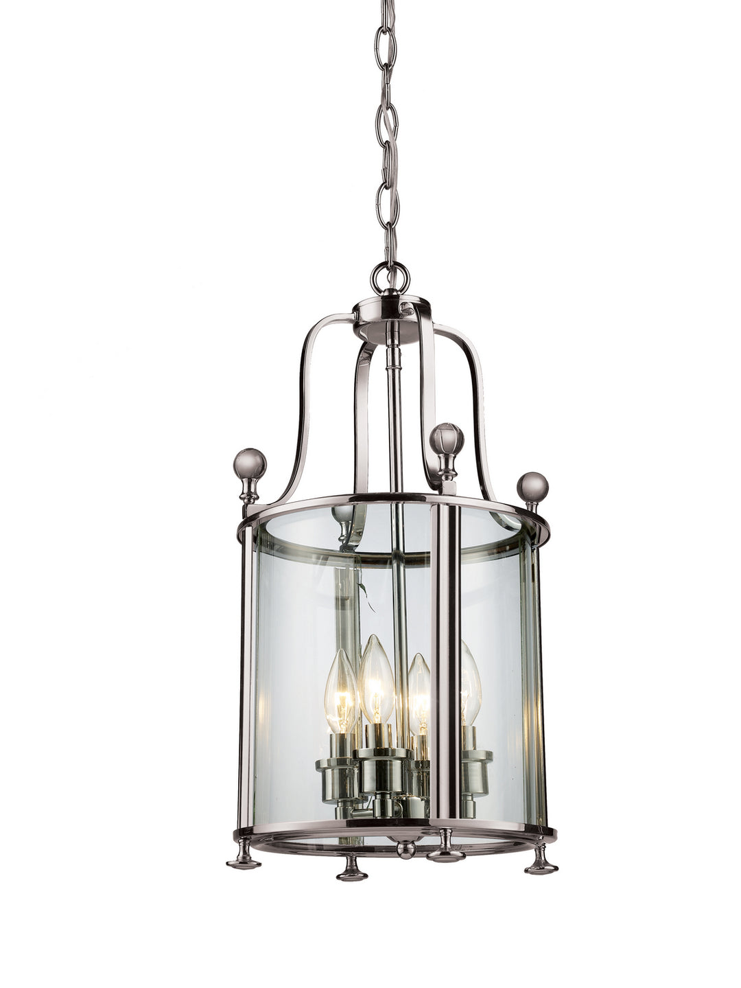 Z-Lite Canada - 191-4 - Four Light Pendant - Wyndham - Brushed Nickel