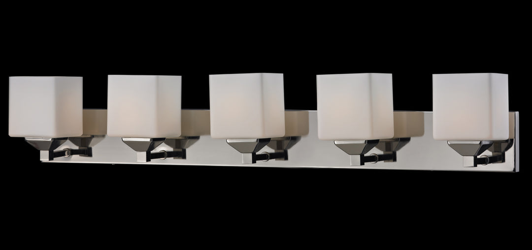 Z-Lite Canada - 2105-5V - Five Light Vanity - Quube - Chrome