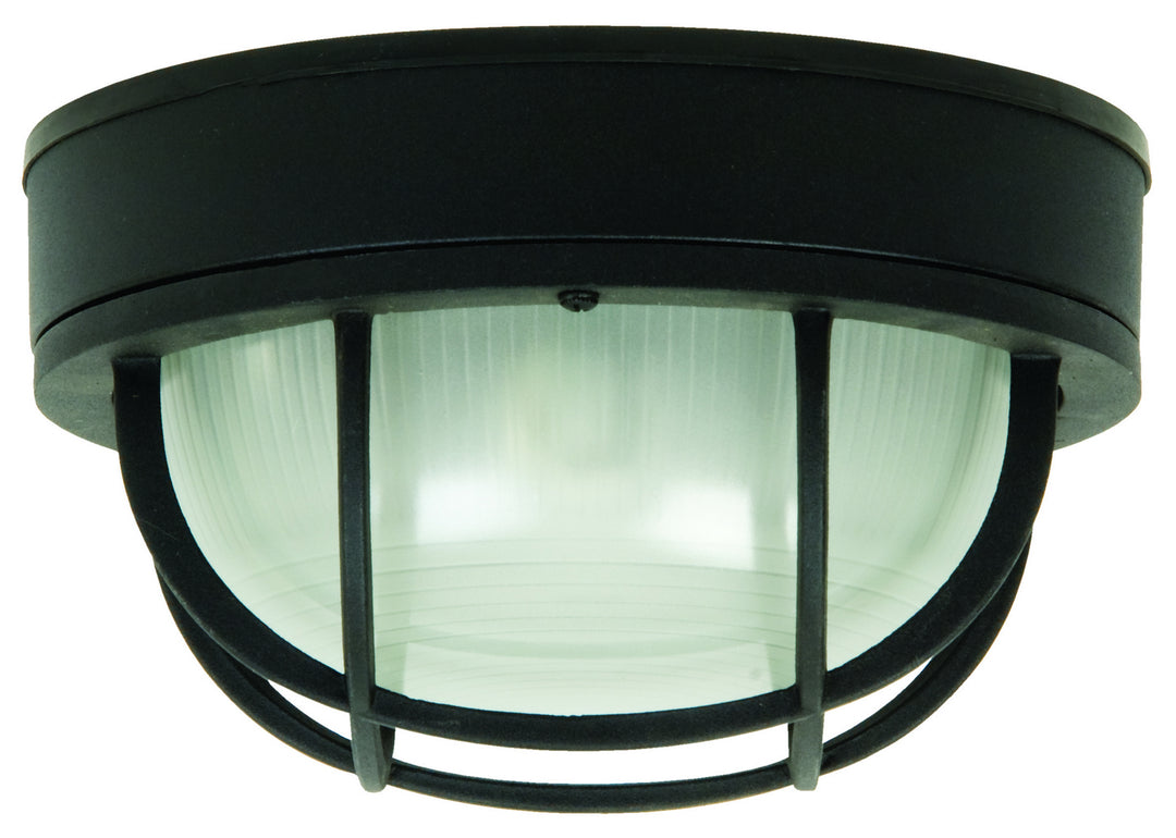 Craftmade Canada - Z395-TB - One Light Flushmount - Bulkheads Oval and Round - Textured Black