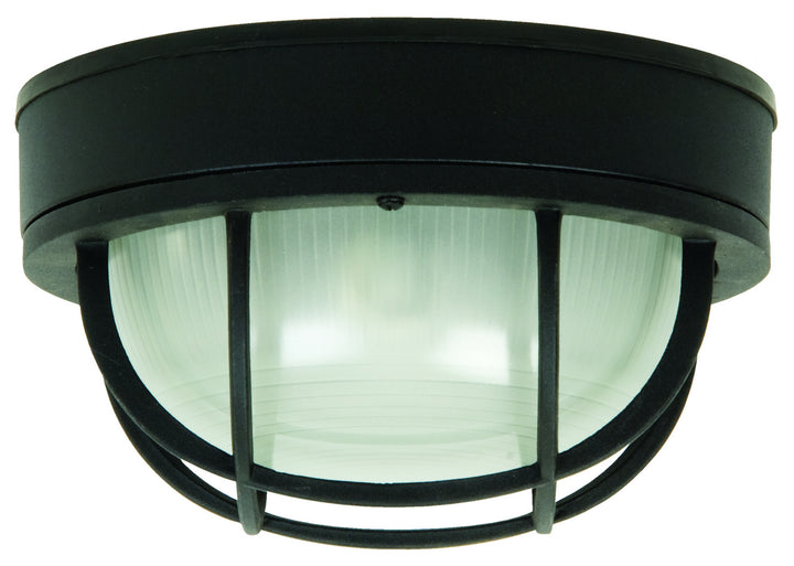 Craftmade Canada - Z395-TB - One Light Flushmount - Bulkheads Oval and Round - Textured Black