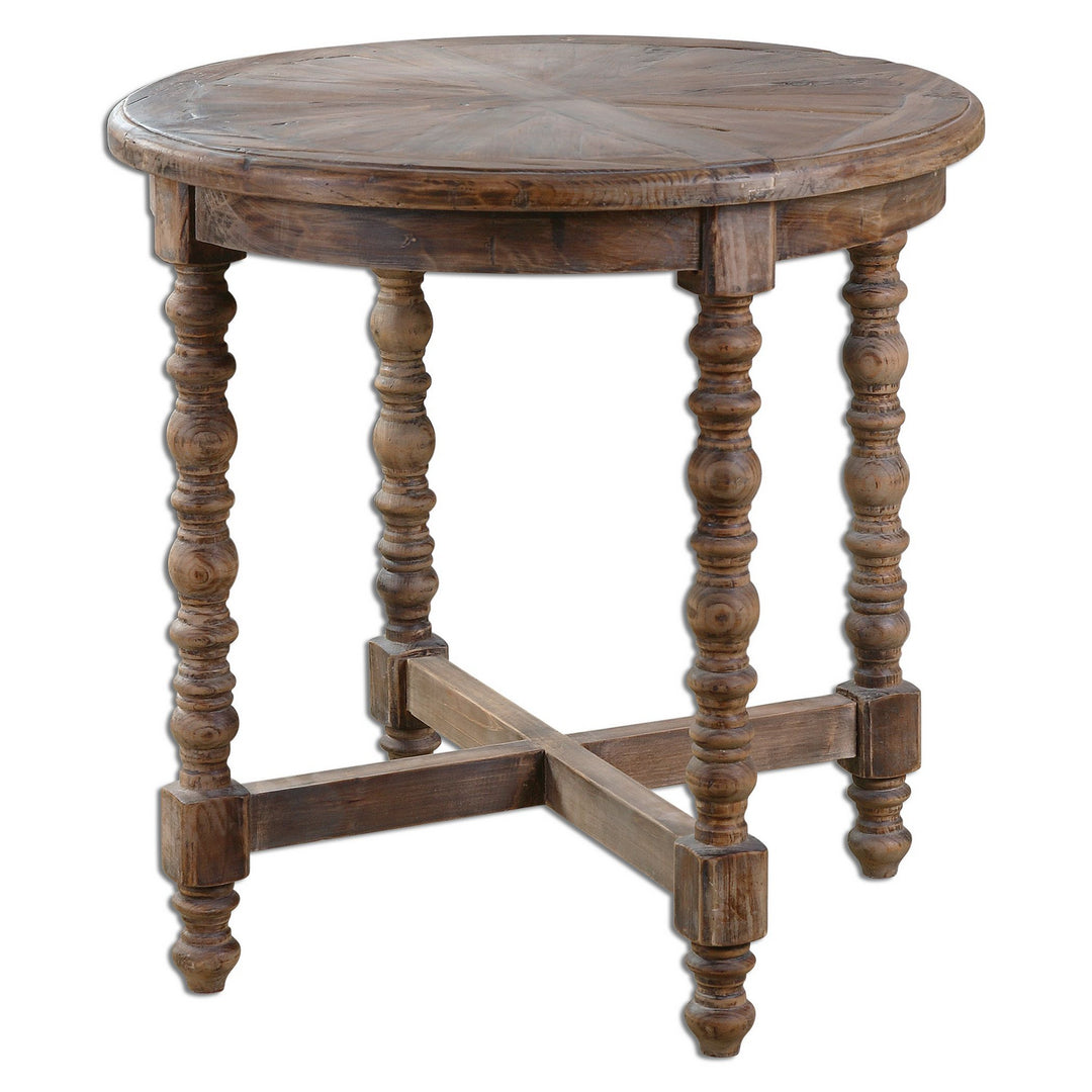 Samuelle End Table in Reclaimed Fir - available from The Lighting Shoppe, trusted by Canadian homeowners