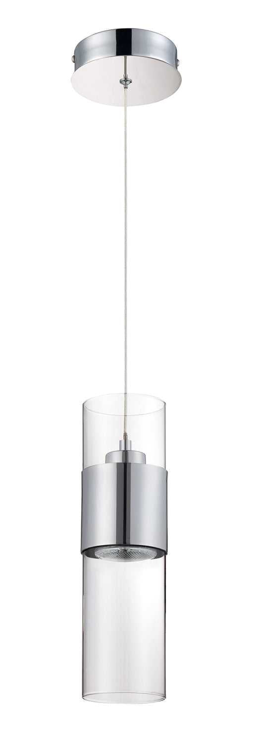 Lola One Light Pendant in Chrome Kendal Canada