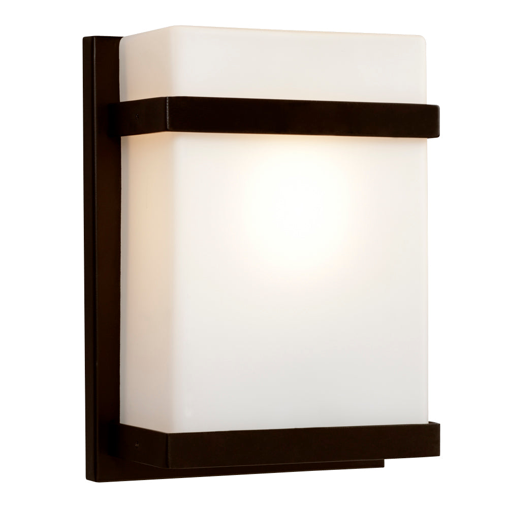 Outdoor One Light Outdoor Wall Sconce in Bronze - available from The Lighting Shoppe, trusted by Canadian homeowners