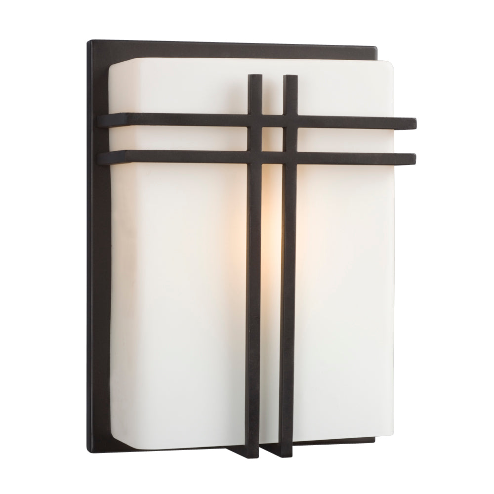 Outdoor One Light Outdoor Wall Sconce in Bronze - available from The Lighting Shoppe, trusted by Canadian homeowners