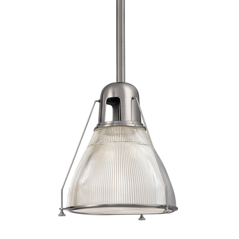Haverhill One Light Pendant in Satin Nickel - available from The Lighting Shoppe, trusted by Canadian homeowners