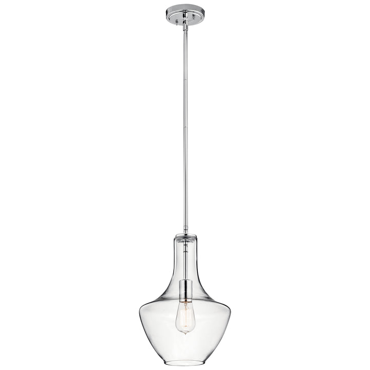 Kichler Canada - 42141CHCLR - One Light Pendant - Everly - Chrome