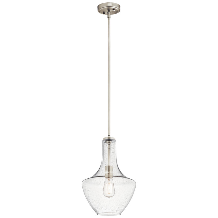 Kichler Canada - 42141NICS - One Light Pendant - Everly - Brushed Nickel