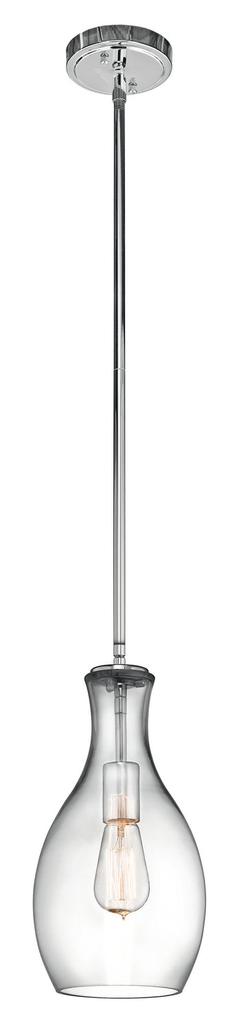 Kichler Canada - 42456CHCLR - One Light Pendant - Everly - Chrome