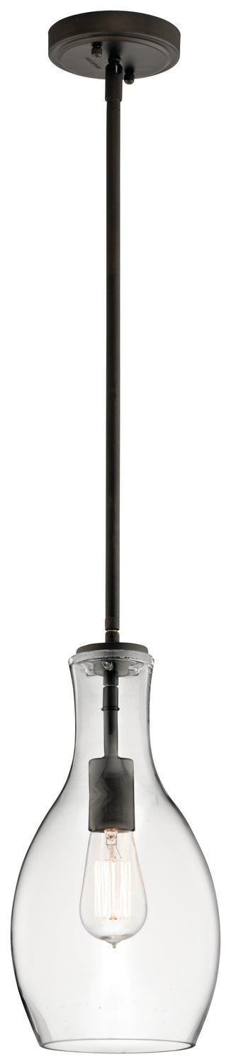 Kichler Canada - 42456OZCLR - One Light Pendant - Everly - Olde Bronze