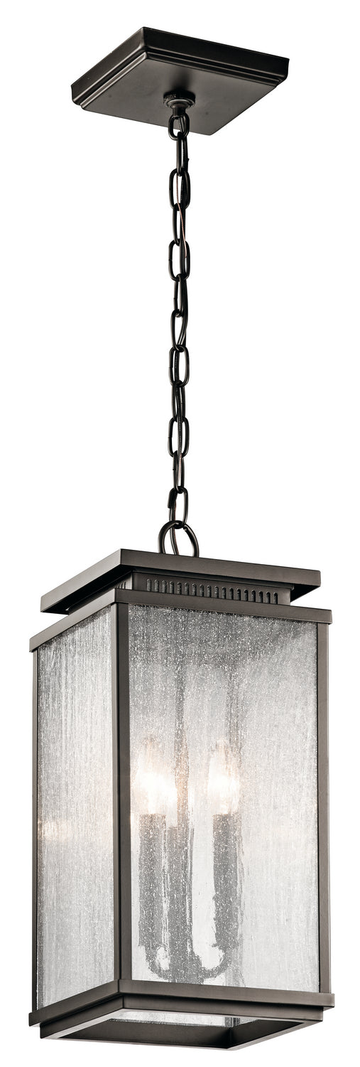 Kichler Canada - 49387OZ - Three Light Outdoor Pendant - Manningham - Olde Bronze