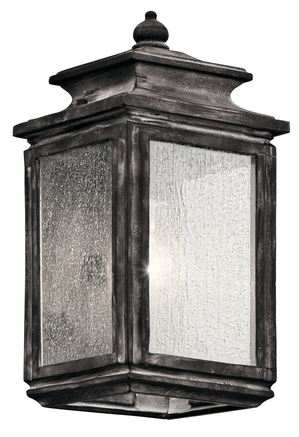 Kichler Canada - 49501WZC - One Light Outdoor Wall Mount - Wiscombe Park - Weathered Zinc
