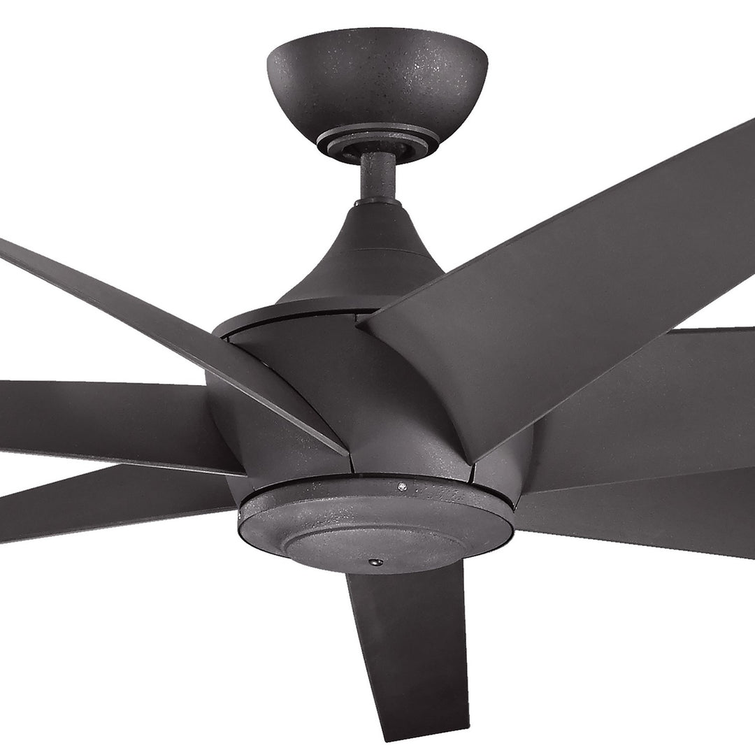 Kichler Canada - 310115DBK - 80"Ceiling Fan - Lehr - Distressed Black