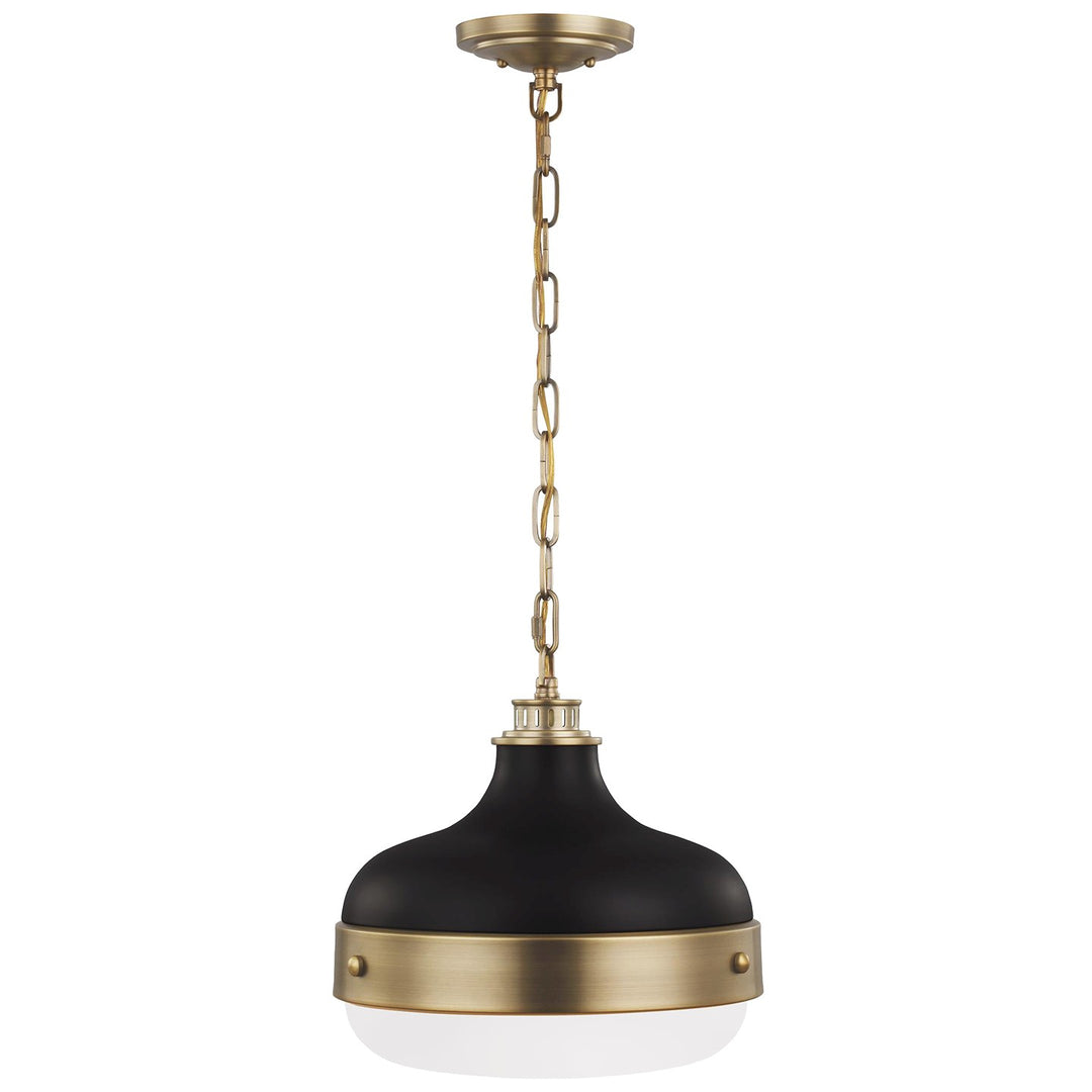 Generation Lighting Canada - P1283DAB/MB - Two Light Pendant - Cadence - Dark Antique Brass / Matte Black