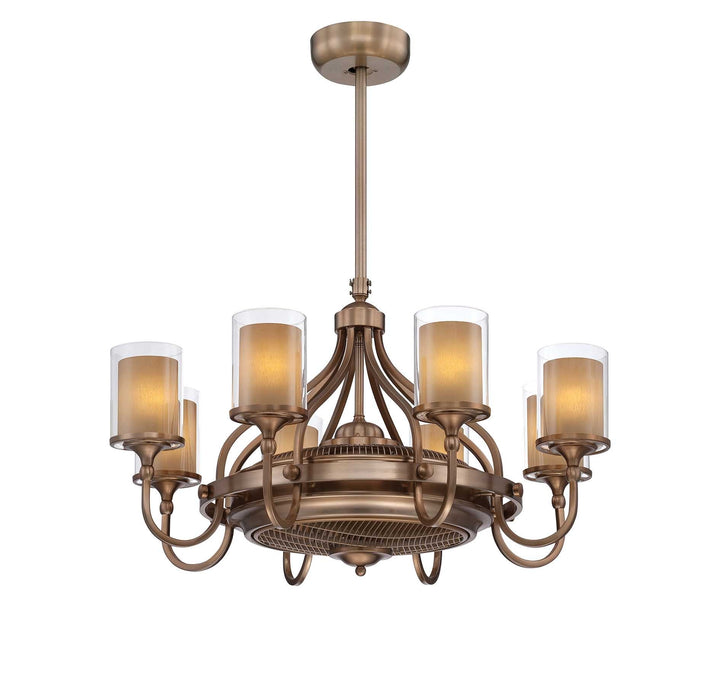 Savoy House - 36-329-FD-21 - LED Fan D'Lier - Etesian - Burnished Russet