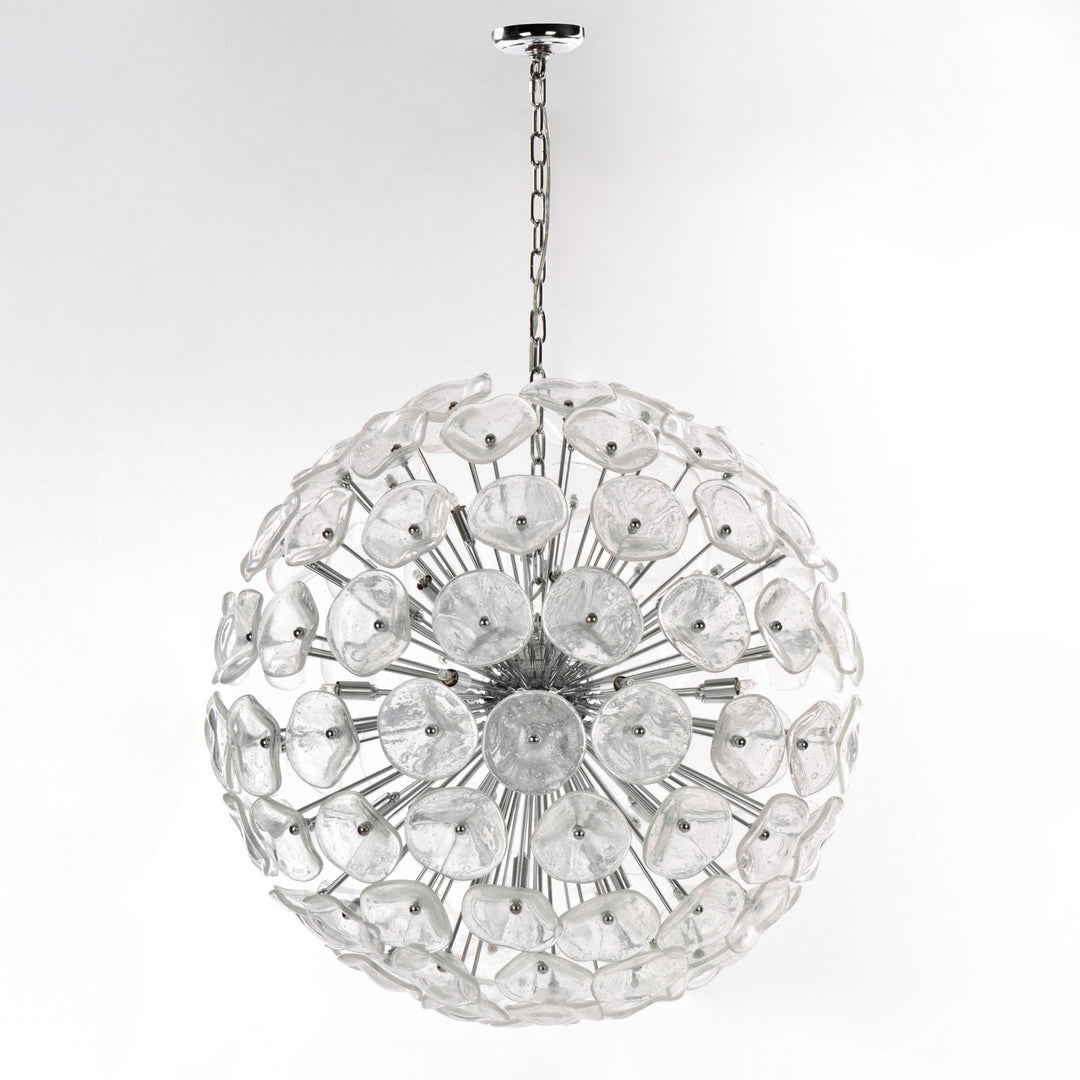 ET2 - E22096-28 - 28 Light Pendant - Fiori - Polished Chrome