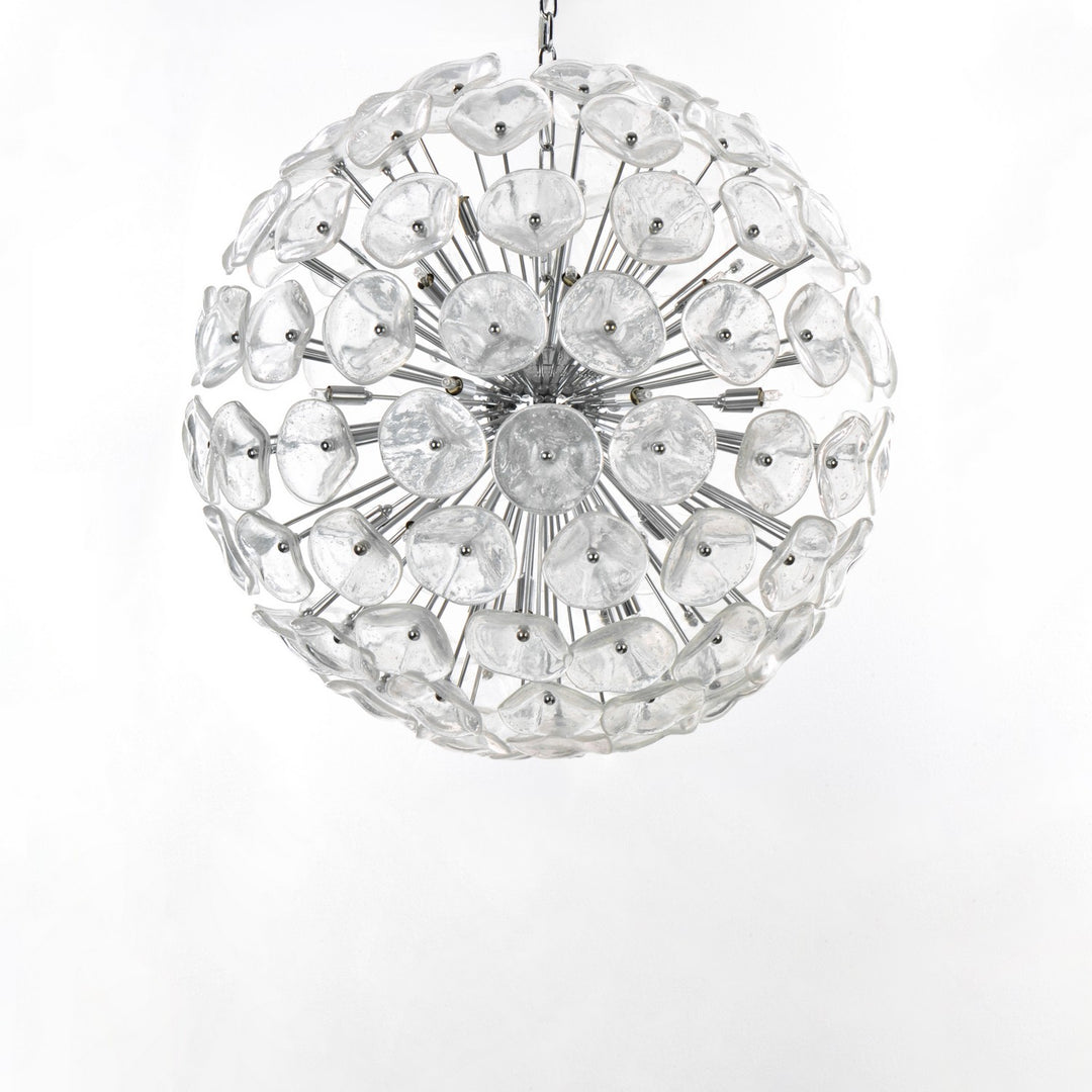 ET2 - E22096-28 - 28 Light Pendant - Fiori - Polished Chrome