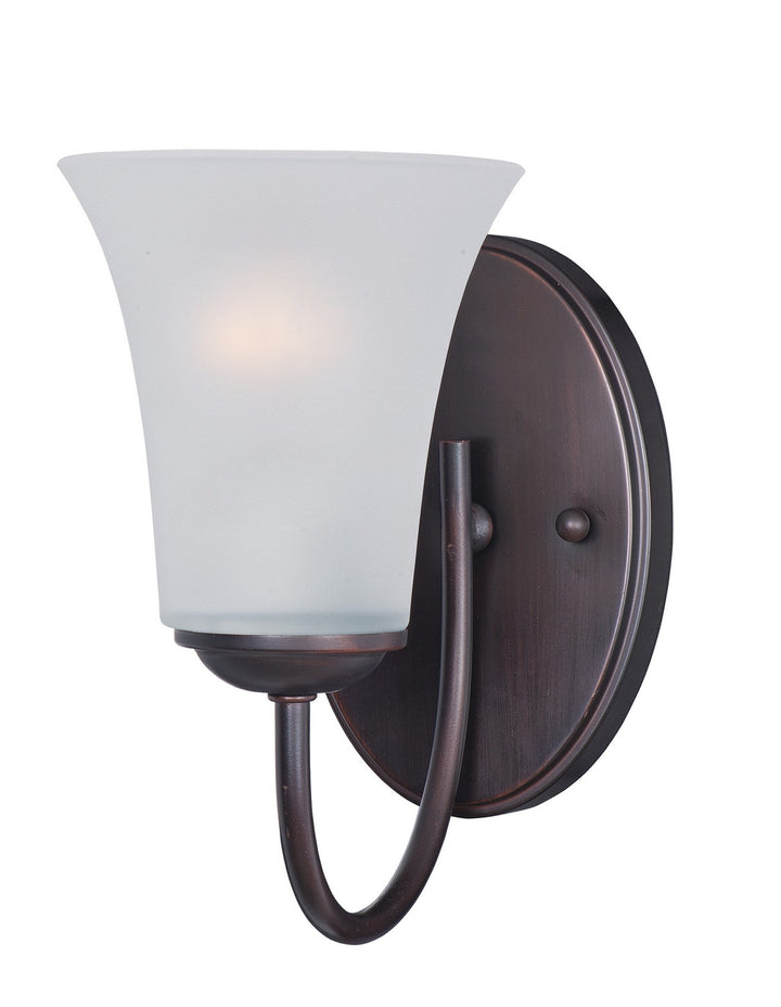 Maxim - 10051FTOI - One Light Bath Vanity - Logan - Oil Rubbed Bronze