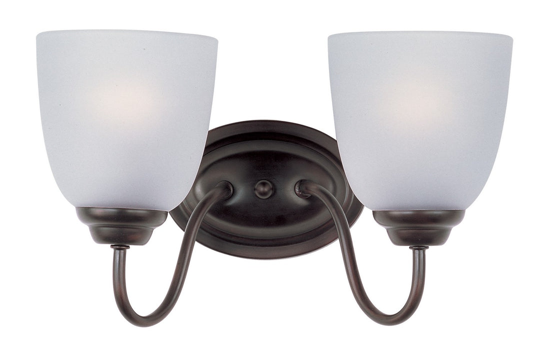 Maxim - 10072FTOI - Two Light Bath Vanity - Stefan - Oil Rubbed Bronze