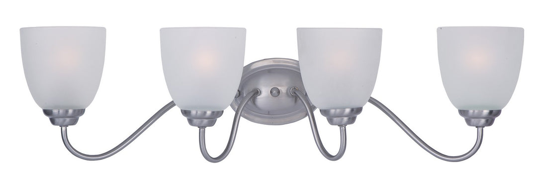 Maxim - 10074FTSN - Four Light Bath Vanity - Stefan - Satin Nickel