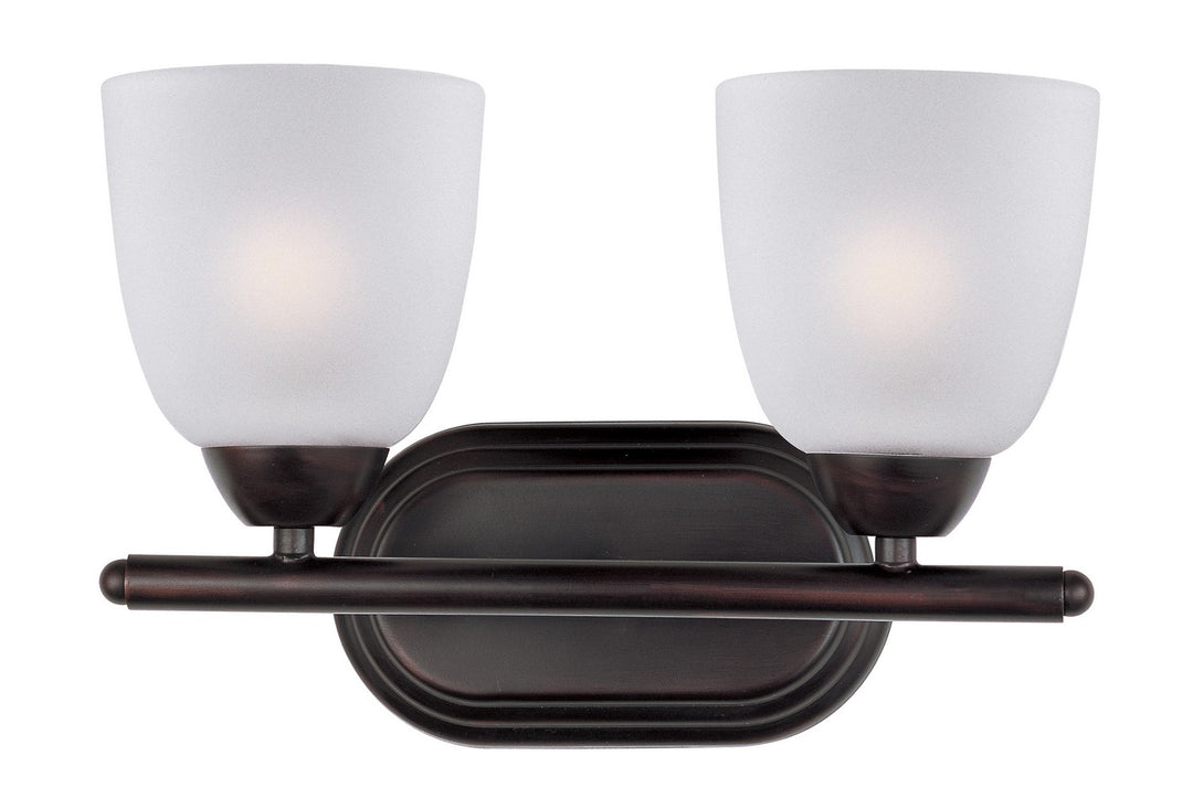 Maxim - 11312FTOI - Two Light Bath Vanity - Axis - Oil Rubbed Bronze