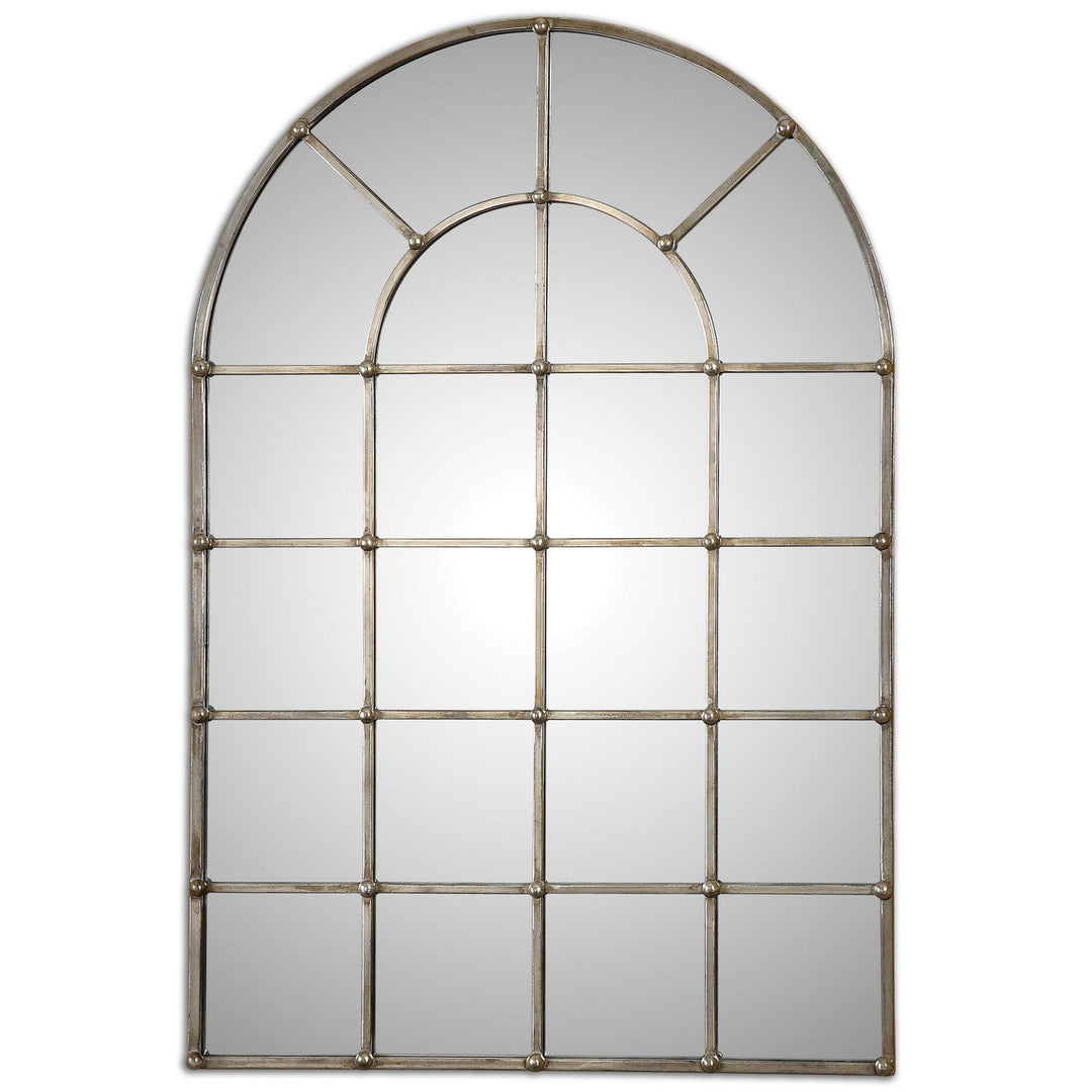 Barwell Arch Mirror in Oxidized Silver - available from The Lighting Shoppe, trusted by Canadian homeowners