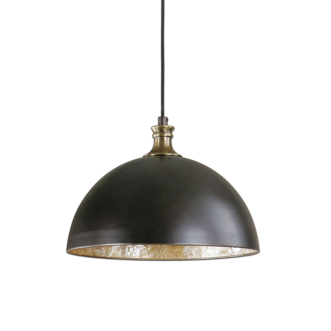 Placuna One Light Pendant in Pacific Bronze - available from The Lighting Shoppe, trusted by Canadian homeowners