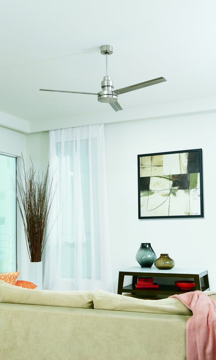 Craftmade Canada - MND54BNK3 - 54"Ceiling Fan - Mondo 54 - Brushed Polished Nickel