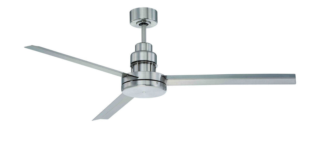 Mondo 54 54"Ceiling Fan in Brushed Polished Nickel - available from The Lighting Shoppe, trusted by Canadian homeowners