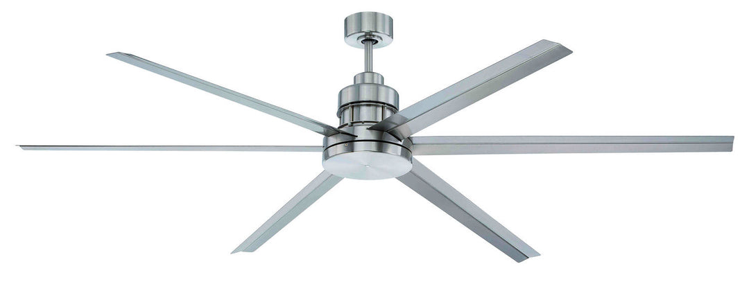 Mondo 72 72"Ceiling Fan in Brushed Polished Nickel - available from The Lighting Shoppe, trusted by Canadian homeowners