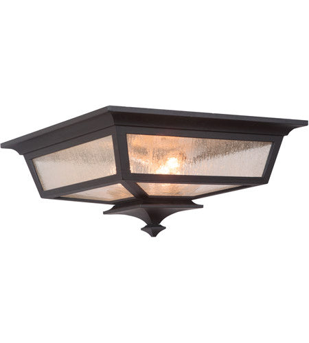 Argent Three Light Flushmount in Midnight - available from The Lighting Shoppe, trusted by Canadian homeowners