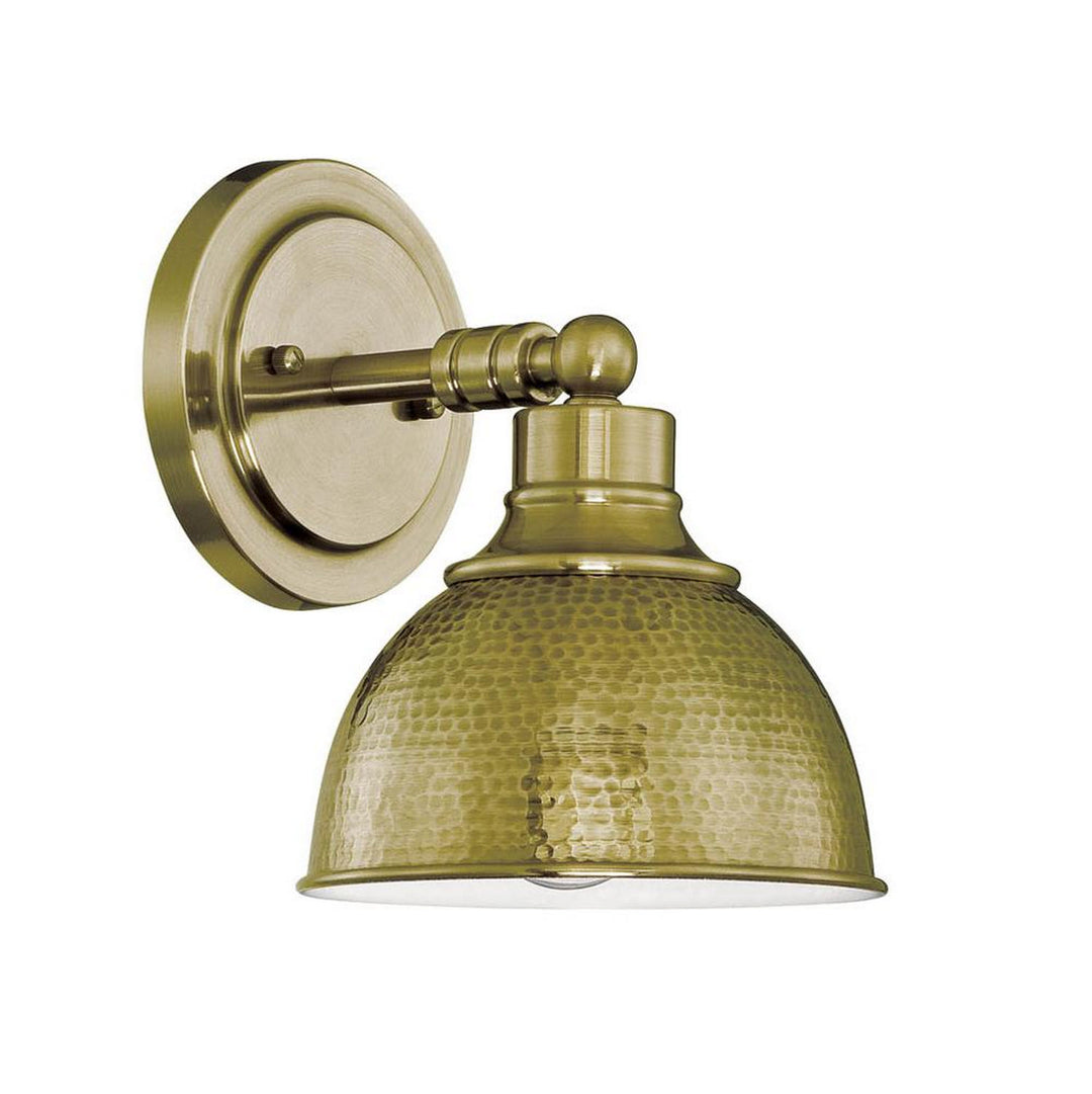 Timarron One Light Wall Sconce in Legacy Brass - available from The Lighting Shoppe, trusted by Canadian homeowners