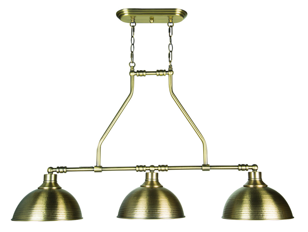 Craftmade Canada - 35973-LB - Three Light Island Chandelier - Timarron - Legacy Brass