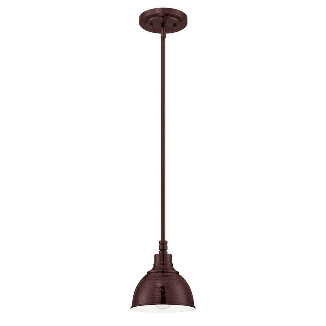 Timarron One Light Mini Pendant in Aged Bronze Brushed - available from The Lighting Shoppe, trusted by Canadian homeowners