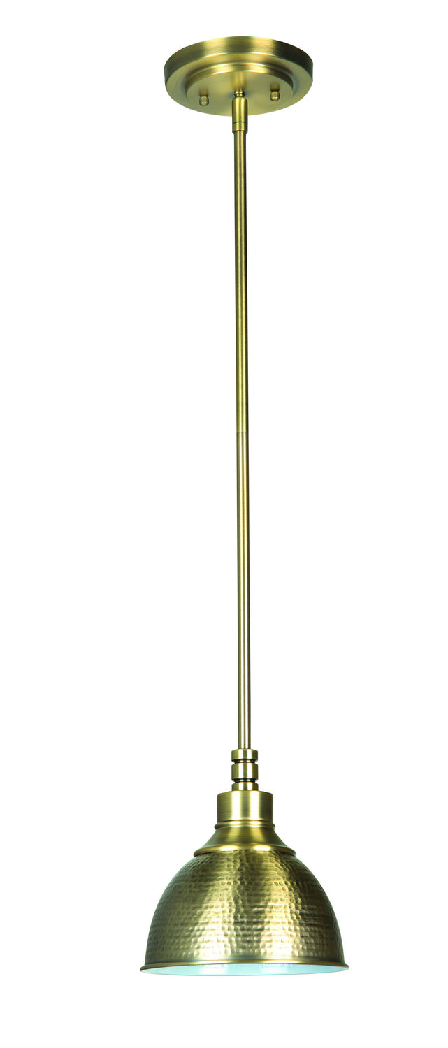 Craftmade Canada - 35991-LB - One Light Mini Pendant - Timarron - Legacy Brass