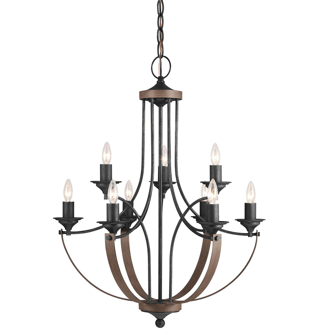 Generation Lighting Canada - 3280409-846 - Nine Light Chandelier - Corbeille - Stardust