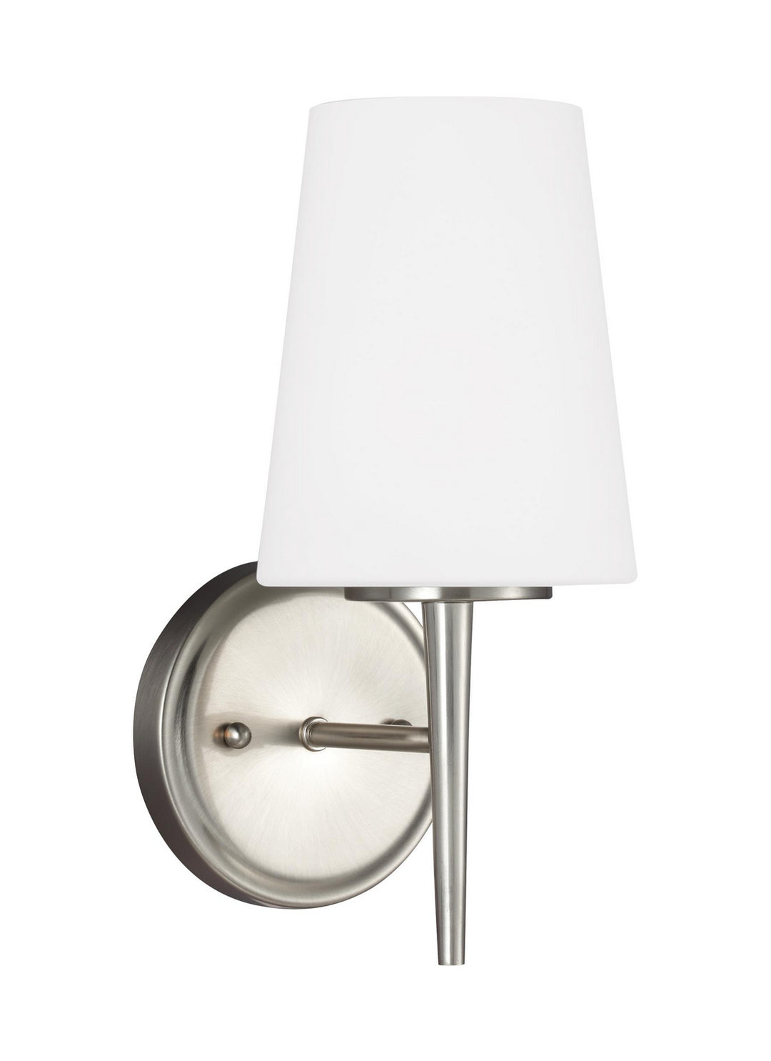 Generation Lighting Canada - 4140401-962 - One Light Wall / Bath Sconce - Driscoll - Brushed Nickel