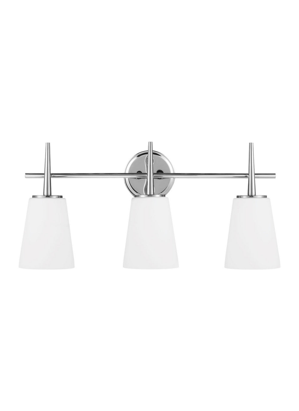 Generation Lighting Canada - 4440403-05 - Three Light Wall / Bath - Driscoll - Chrome