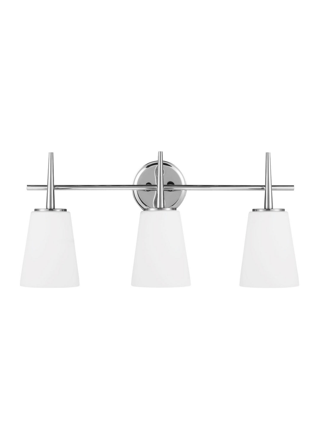 Generation Lighting Canada - 4440403-05 - Three Light Wall / Bath - Driscoll - Chrome