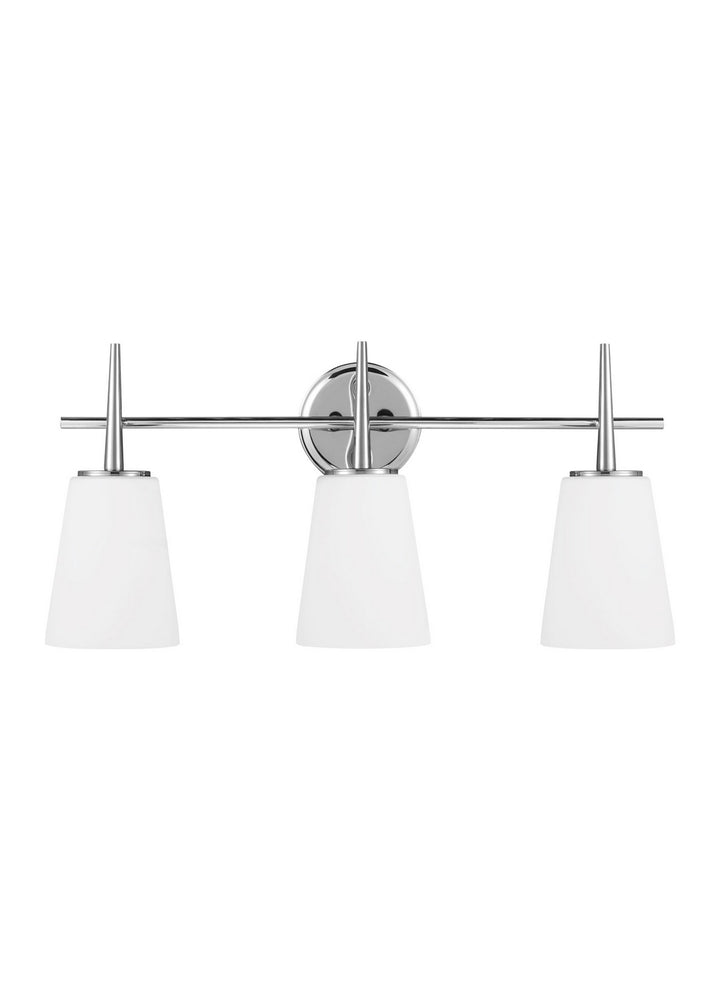 Generation Lighting Canada - 4440403-05 - Three Light Wall / Bath - Driscoll - Chrome