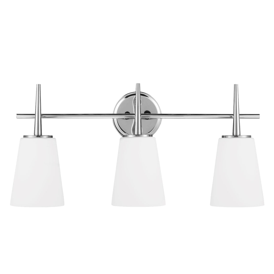 Generation Lighting Canada - 4440403-05 - Three Light Wall / Bath - Driscoll - Chrome