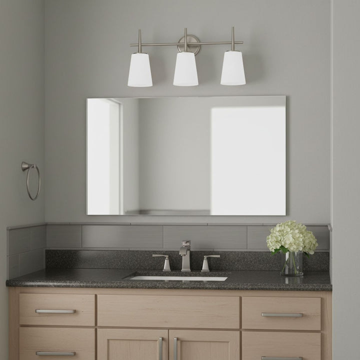Generation Lighting Canada - 4440403-962 - Three Light Wall / Bath - Driscoll - Brushed Nickel