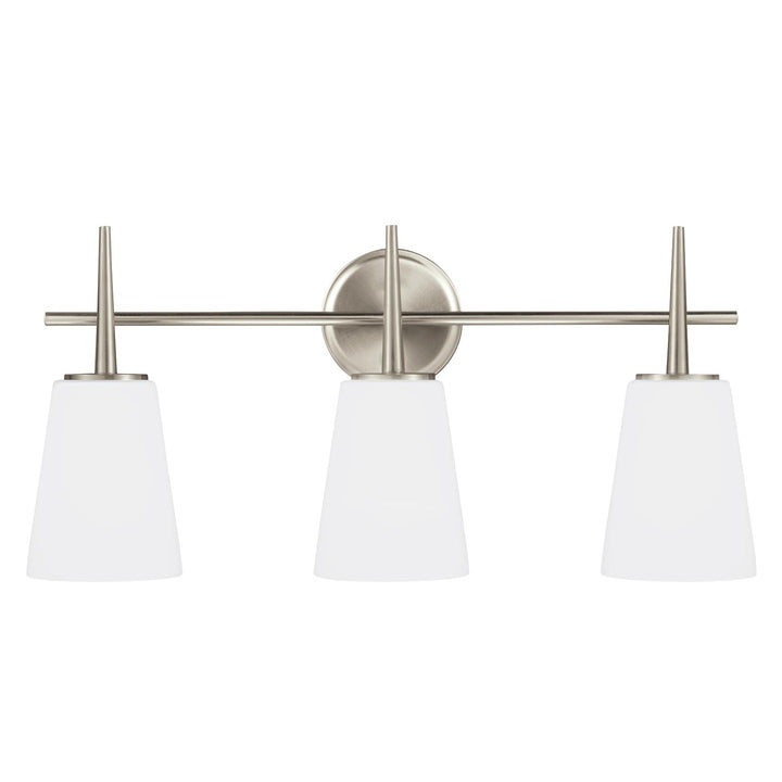 Generation Lighting Canada - 4440403-962 - Three Light Wall / Bath - Driscoll - Brushed Nickel
