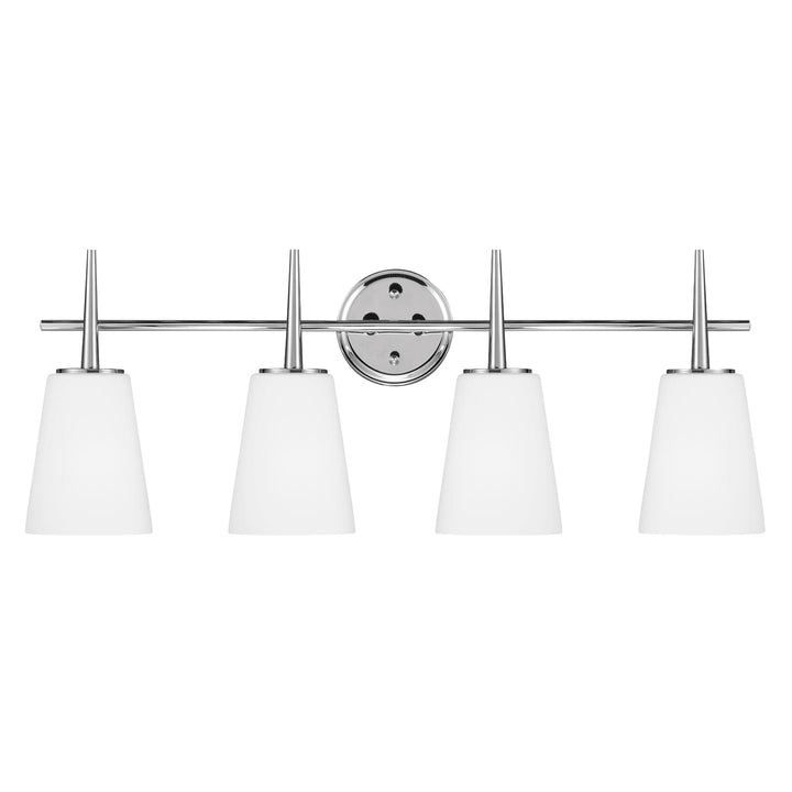 Generation Lighting Canada - 4440404-05 - Four Light Wall / Bath - Driscoll - Chrome