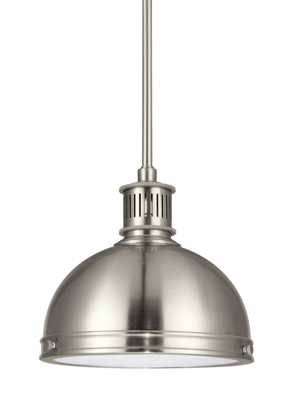 Generation Lighting Canada - 65085-962 - One Light Pendant - Pratt Street Metal - Brushed Nickel