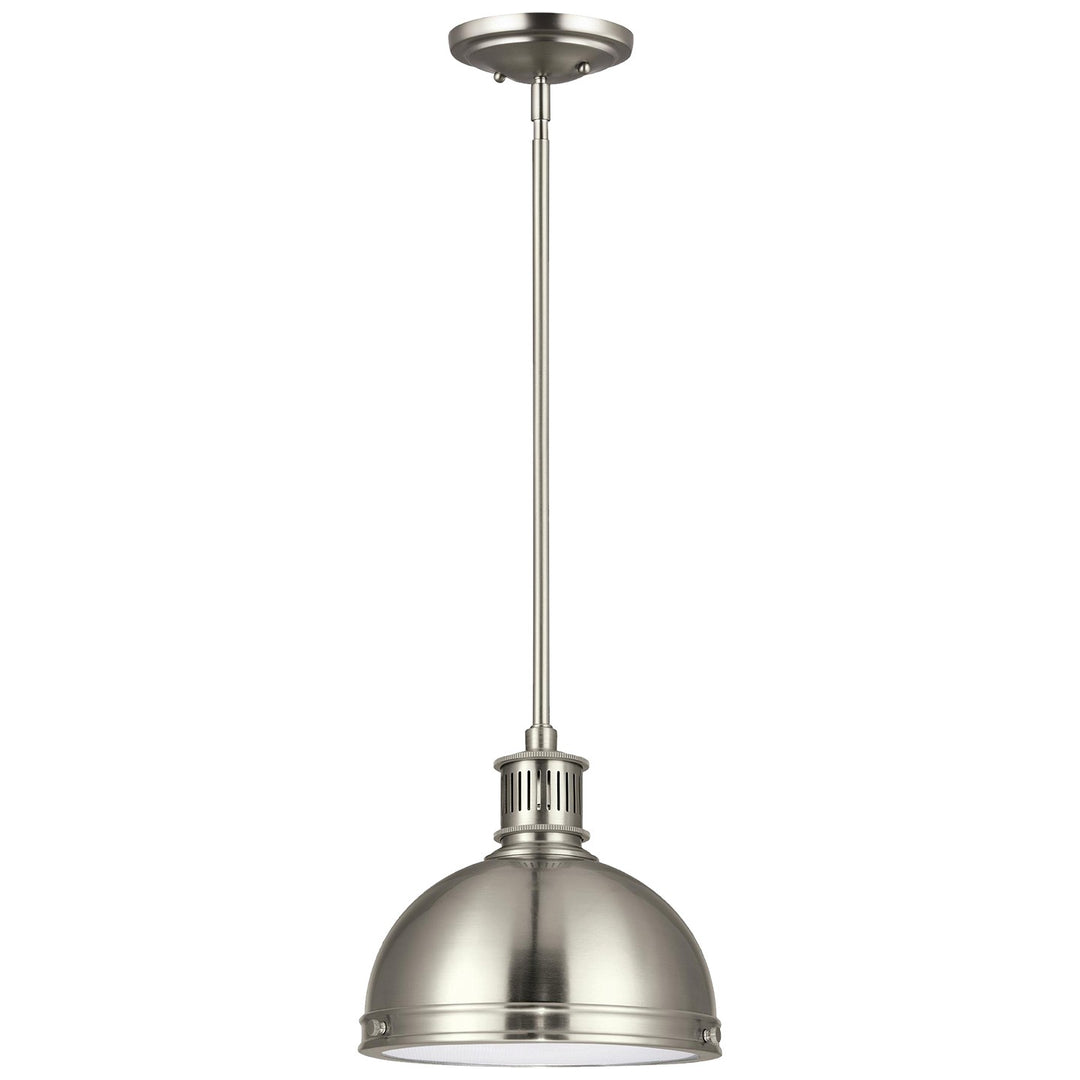 Generation Lighting Canada - 65085-962 - One Light Pendant - Pratt Street Metal - Brushed Nickel