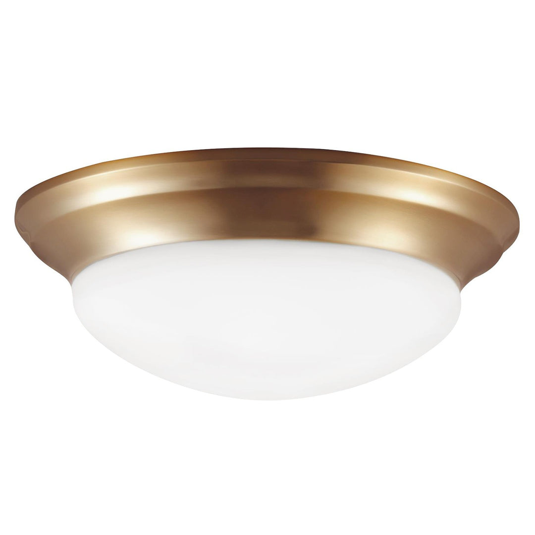 Generation Lighting Canada - 75435-848 - Two Light Flush Mount - Nash - Satin Brass