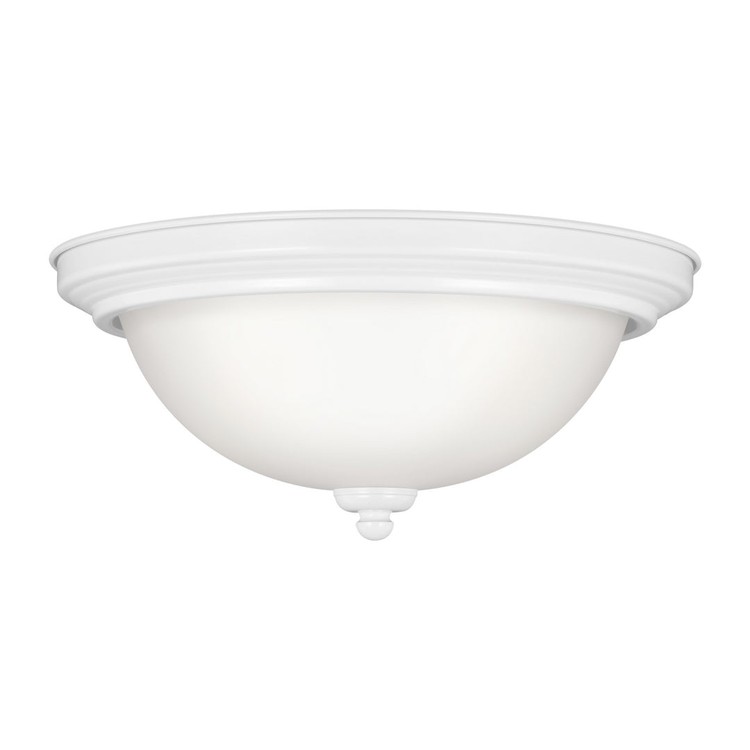 Generation Lighting Canada - 77064-15 - Two Light Flush Mount - Geary - White